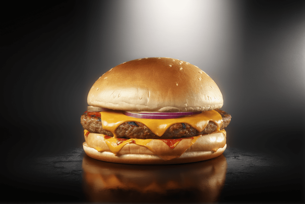 photoshoot fooding hamburger sur Paris